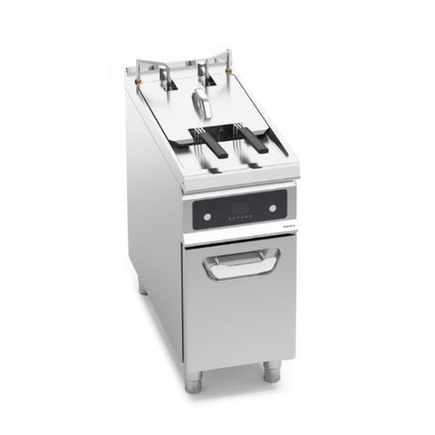 Bếp chiên nhúng đơn dùng điện kèm tủ Berto's SE9F22-4MSFA