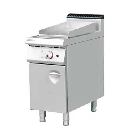 Bếp chiên phẳng điện công nghiệp có tủ và lò nướng bên dưới Kingbetter E-DP-900S