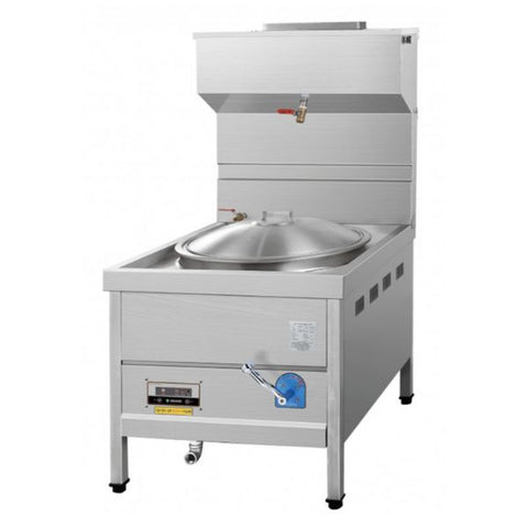 Bếp gas thương mại kiểu Trung Quốc kèm nồi thép không gỉ Grand Woosung GWS-D650P / 354762