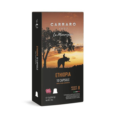 Cà phê viên nén Carraro Ethiopia