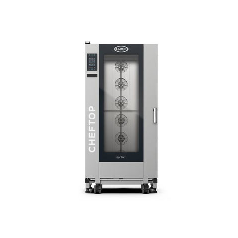 Lò Nướng Đối Lưu 20 khay GN1/1 Unox Cheftop MIND.Maps Plus XEVL-2011-YPRS