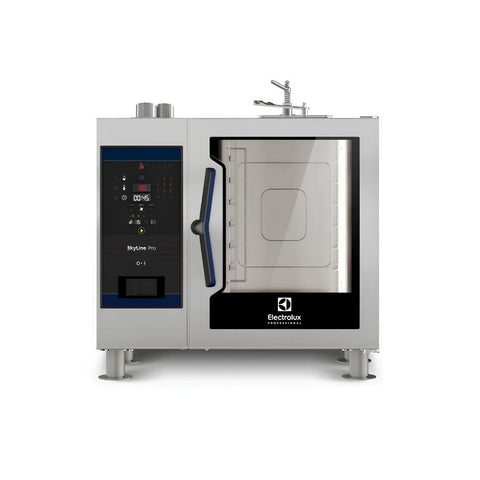 Lò hấp nướng đa năng 6 khay GN1/1 Electrolux SkyLine Pro Marine ECOE61C3E30