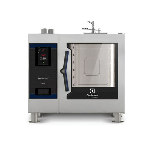 Lò hấp nướng đa năng 6 khay GN1/1 Electrolux SkyLine ProS Marine ECOE61K3E30