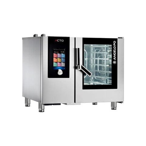 Lò hấp nướng đa năng dùng điện Angelo Po AT61EW 6X1/1 GN