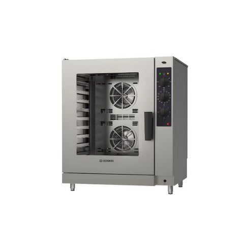 Lò hấp nướng đa năng dùng gas xtra manual Tecnoinox GOM10M