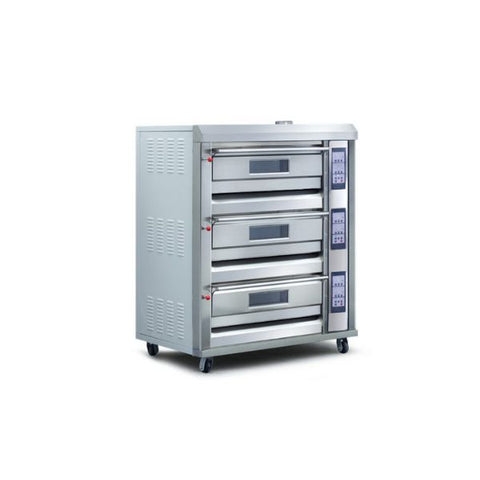 Lò nướng gas chuyên nghiệp 3 tầng 6 khay Twothousand TT-O38E
