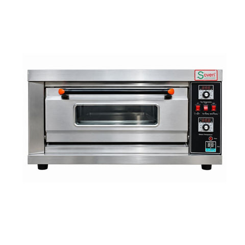 Lò nướng pizza 1 tầng 1 khay Soven SS-11EP