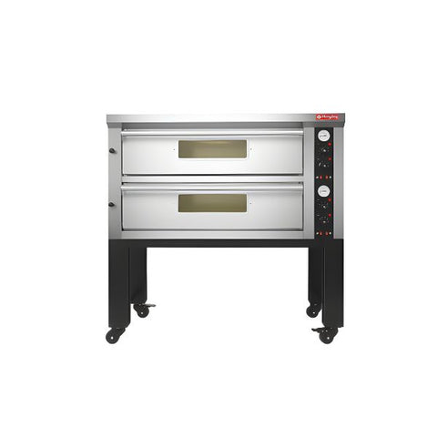 Lò nướng pizza 2 tầng dùng gas Hongling PZG-602