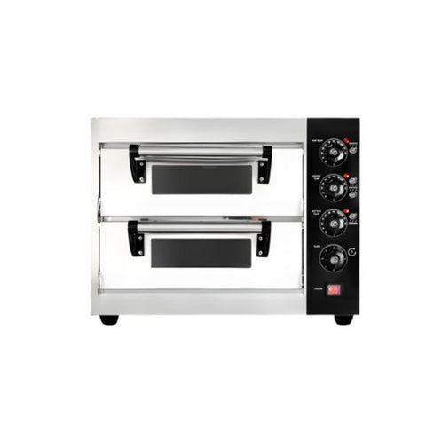 Lò nướng pizza mini 2 tầng dùng điện Hongling PZD-4040-02