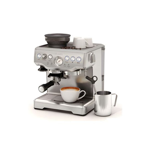 Máy cà phê bán tự động brushed stainless steel bạc Breville BES870XL