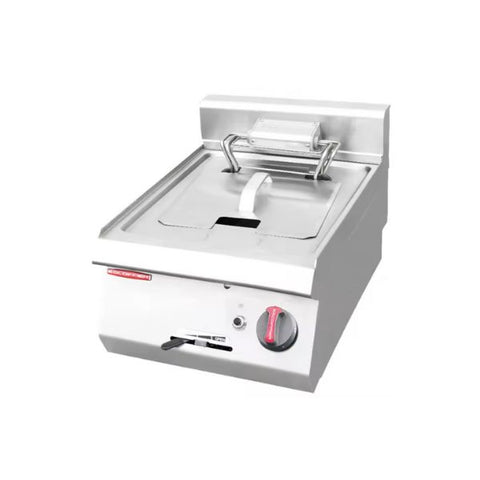 Máy chiên nhúng công nghiệp dùng gas hai ngăn Kingbetter E-RQZ-600XS
