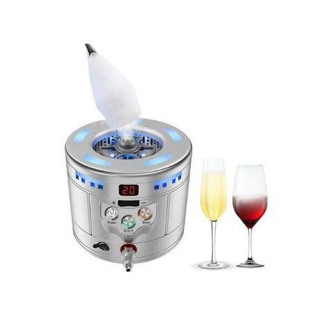 Máy làm đá khô và lạnh ly thuỷ tinh DM-01