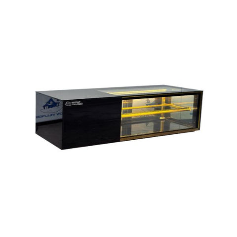 Tủ trưng bày sushi - bánh ngọt kính vuông 1.5m Snow Village SS-1.5V