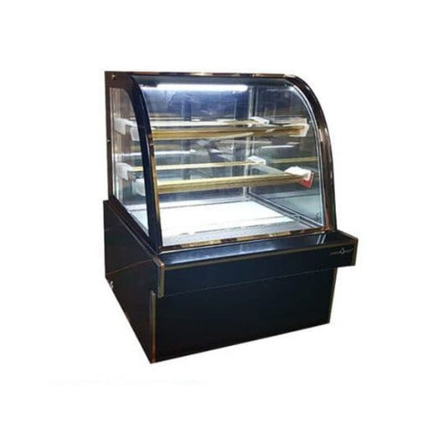 Tủ Bánh Kem 3 Tầng Kính Cong 90cm SnowQueen SNQ-YS09