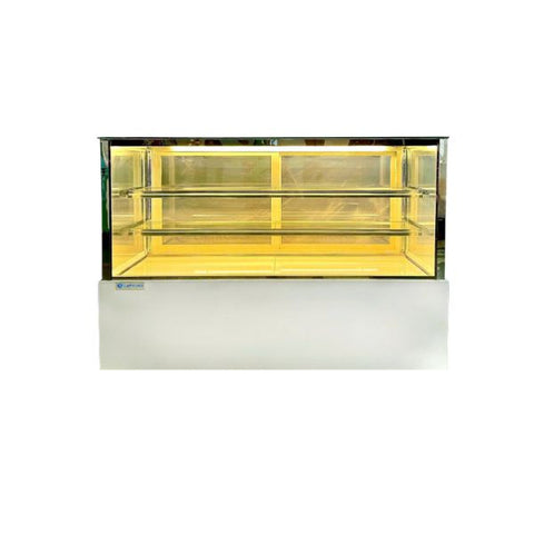 Tủ bánh 3 tầng kính vuông 4 mặt sấy kính 1.2m Lightcool DG-1200Z