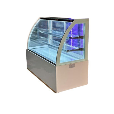 Tủ bánh kem kính cong 1.2m 3 tầng Lightcool DG-1200Z