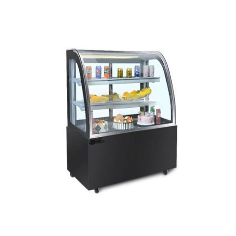 Tủ bánh kem kính cong 90cm Snow Village GB-250-4L