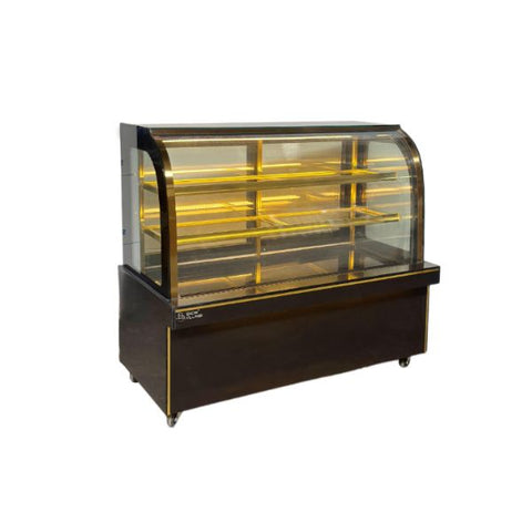 Tủ bánh kính cong 3 tầng 1.8m Snow Village GB-500-4L