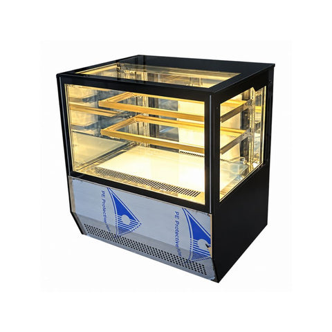 Tủ bánh mini để bàn 70cm kính vuông Senghong SH-BMM700-V
