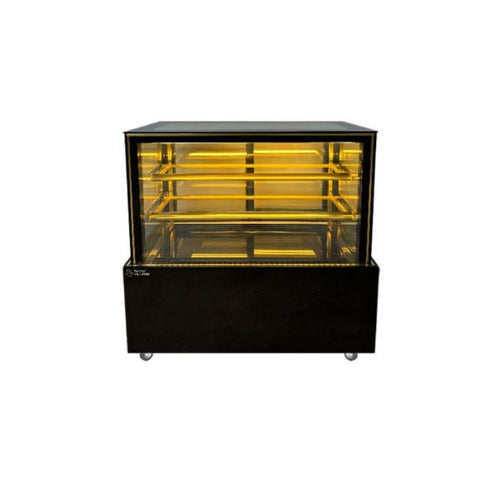 Tủ bánh 3 tầng kính vuông 1.2m Snow Village GB-300-4L.Z