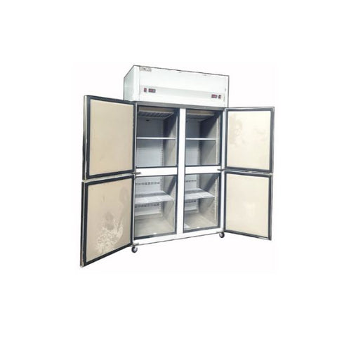 Tủ đông 4 cửa Inox 2 chế độ quạt lạnh Snow Village SLLDZ4-820LS