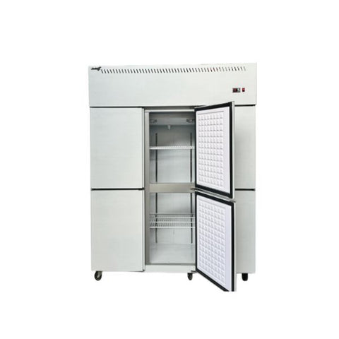 Tủ đông 6 cửa Inox quạt lạnh Snow Village SLLDZ4-1300LD