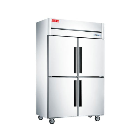 Tủ đông đứng inox 4 cánh Homar N-1000L