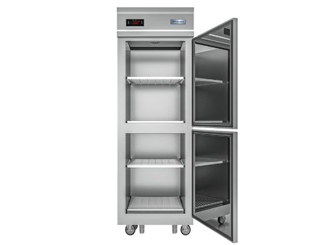 Tủ đông đứng quạt gió 2 cánh inox 600L Đức Minh DDQ.2I6 00