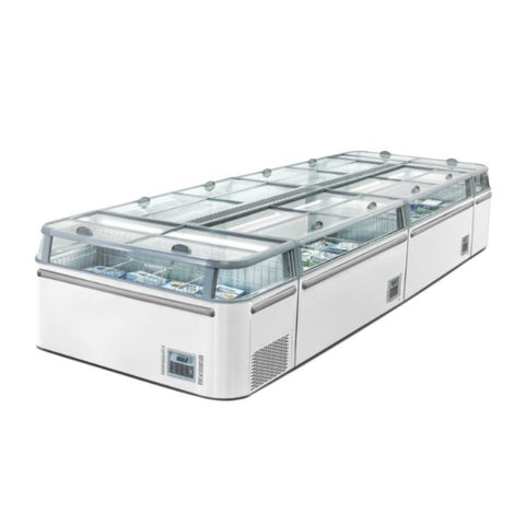 Tủ đông trưng bày dạng đảo Sanden SNL-2105G, dung tích 900 lít