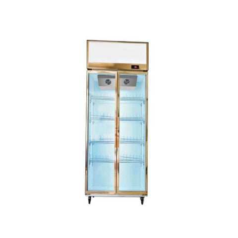 Tủ mát 2 cửa kính Quạt Lạnh Snow Village LC-1200AF