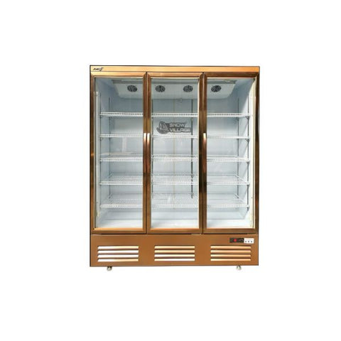 Tủ mát 3 cửa kính Quạt Lạnh Snow Village LC-1800XF