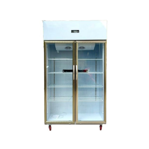 Tủ mát Inox 2 cửa kính Quạt lạnh Lightcool LS-1200F