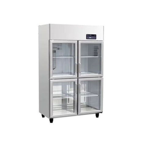 Tủ mát công nghiệp 4 cửa kính đứng Kingbetter AUC-04GD