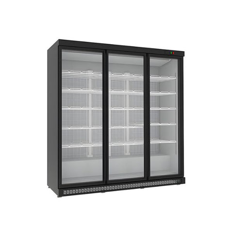 Tủ mát trưng bày siêu thị H&C CBSC-1810F Màu đen