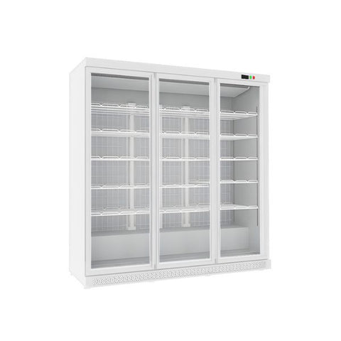 Tủ mát trưng bày siêu thị H&C CBSC-1810F Màu trắng