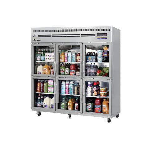 Tủ trưng bày 6 cánh Everest B190H-6RRRS-E