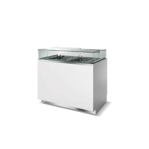 Tủ trưng bày ISA Kelly Lineare Gelato W125-D80-H117