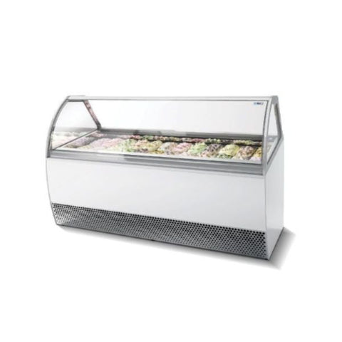 Tủ trưng bày ISA Millennium Gelato Curved LX W170-D108-H135