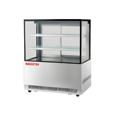 Tủ trưng bày bánh kính vuông Bakertop BKRD1500