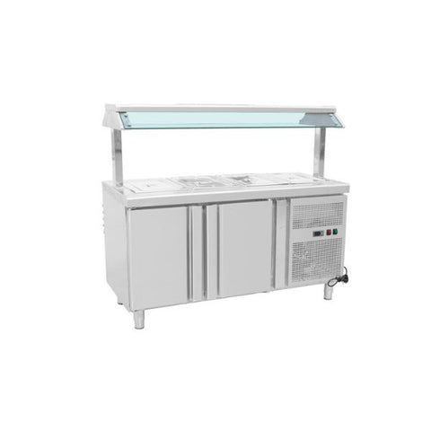 Tủ trưng bày giữ lạnh thức ăn có kính Kingbetter HHBxs-150/180/210