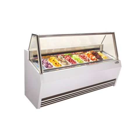 Tủ trưng bày kem Gelato Easy Best Brio 6
