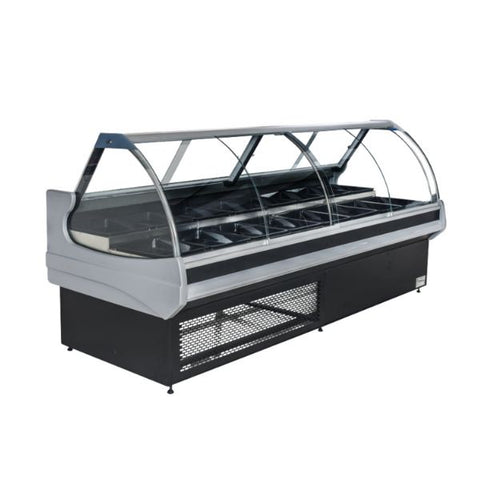 Tủ trưng bày thịt Sanden có cửa lùa SMA-3850L