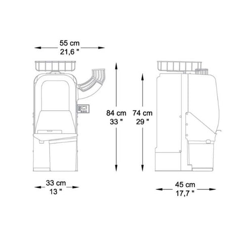 Máy vắt cam tự động Zumoval Minimax