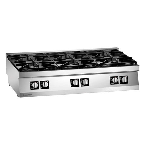 Bếp Âu 6 họng dùng gas Angelo Po 2S0FA0