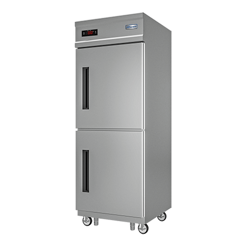 Tủ mát đứng quạt gió 2 cánh inox 600L Đức Minh MDQ.2I 600