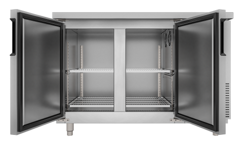 Tủ mát quạt gió 2 cánh mở inox Đức Minh BMQ.2 MI1560