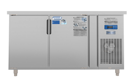 Tủ mát quạt gió 2 cánh mở inox Đức Minh BMQ.2 MI1560