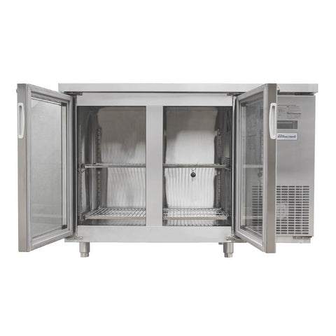 Tủ mát quạt gió 2 cánh mở kính Đức Minh BMQ.2 MK1260