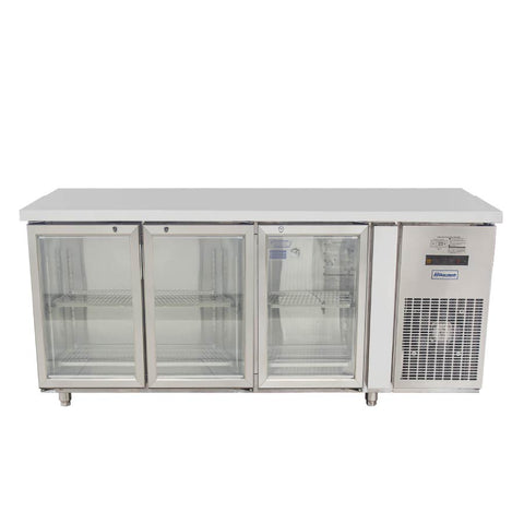 Tủ mát quạt gió 3 cánh mở kính Đức Minh BMQ.3 MK1860