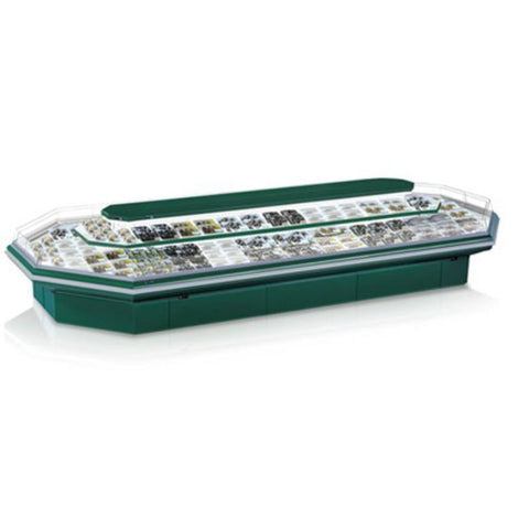 Tủ mát trưng bày thịt cá hải sản sơ chế có tầng lửng Ilyang Opo SMF1M2